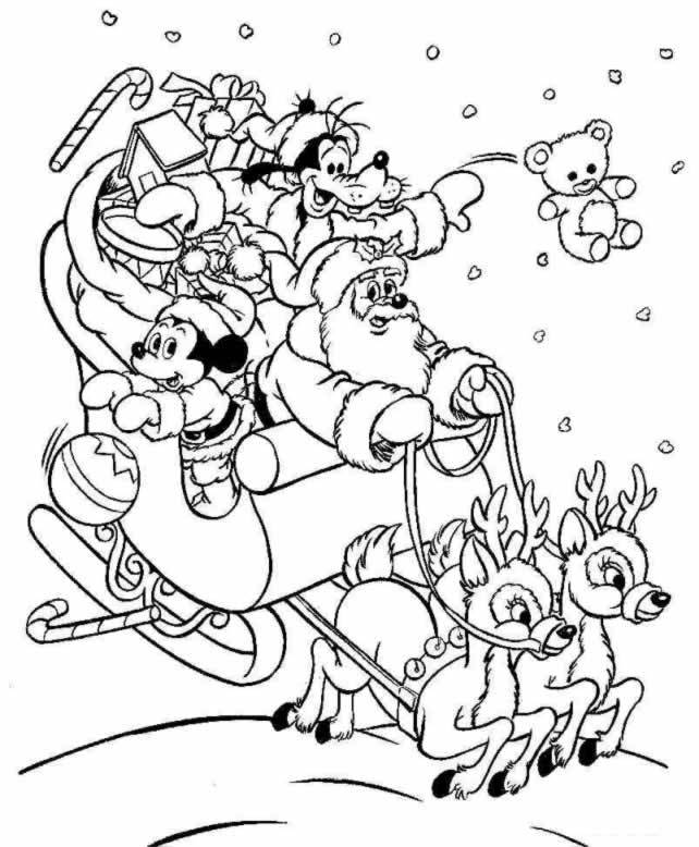 Dessin à colorier: Père Noël (Personnages) #104670 - Coloriages à Imprimer Gratuits