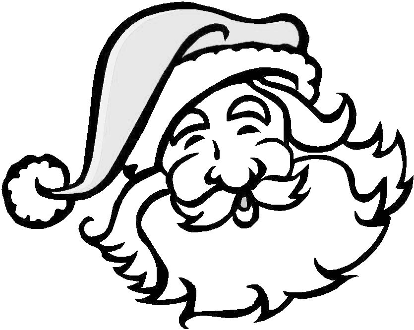 Dessin à colorier: Père Noël (Personnages) #104777 - Coloriages à Imprimer Gratuits
