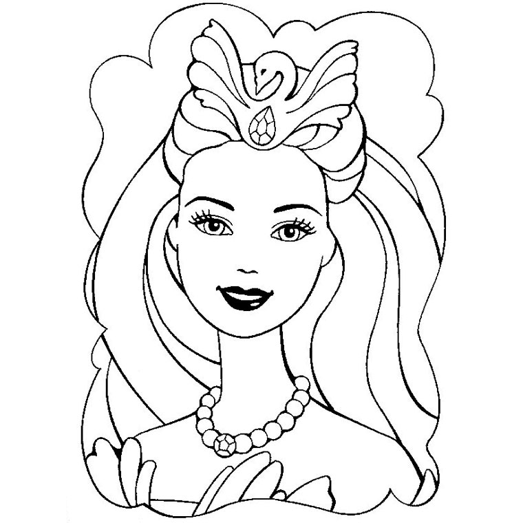 Dessin à colorier: Princesse (Personnages) #85330 - Coloriages à Imprimer Gratuits