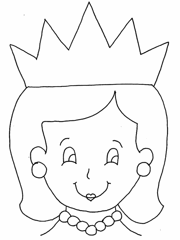Dessin à colorier: Reine (Personnages) #106217 - Coloriages à Imprimer Gratuits
