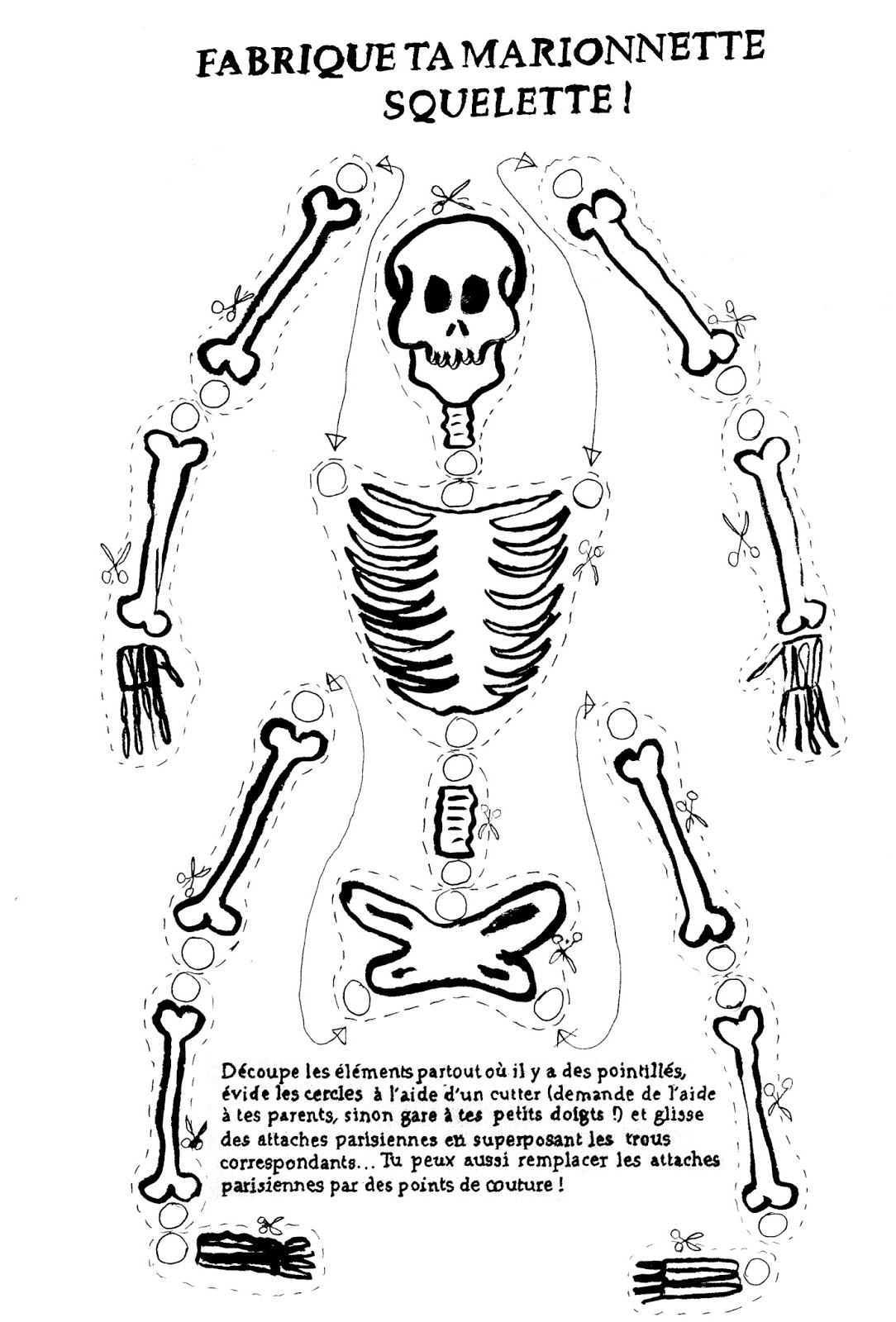 Dessin à colorier: Squelette (Personnages) #147442 - Coloriages à Imprimer Gratuits
