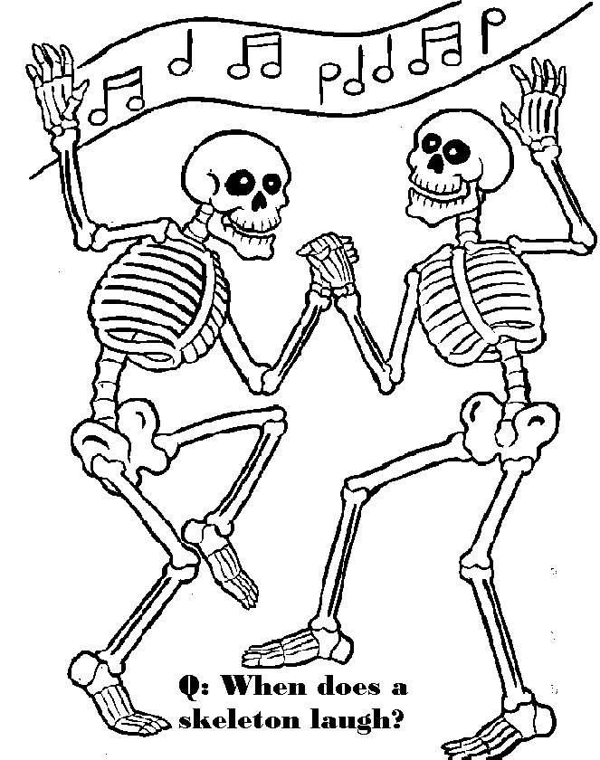 Dessin à colorier: Squelette (Personnages) #147494 - Coloriages à Imprimer Gratuits