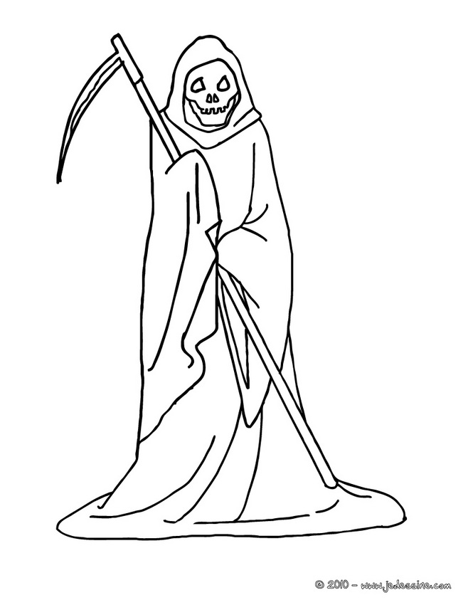 Dessin à colorier: Squelette (Personnages) #147533 - Coloriages à Imprimer Gratuits