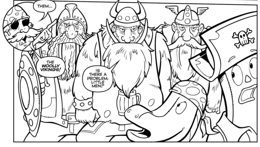 Dessin à colorier: Viking (Personnages) #149515 - Coloriages à Imprimer Gratuits