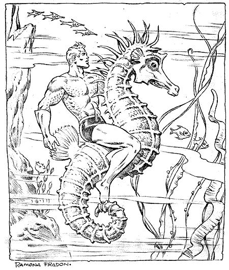 Dessin à colorier: Aquaman (Super-héros) #85151 - Coloriages à Imprimer Gratuits