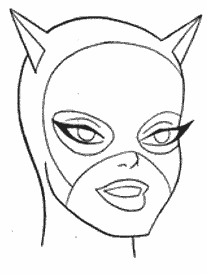 Dessin à colorier: Batgirl (Super-héros) #77810 - Coloriages à Imprimer Gratuits