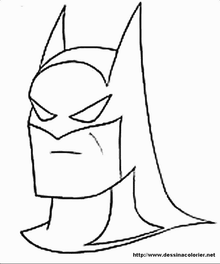 Dessin à colorier: Batman (Super-héros) #76840 - Coloriages à Imprimer Gratuits