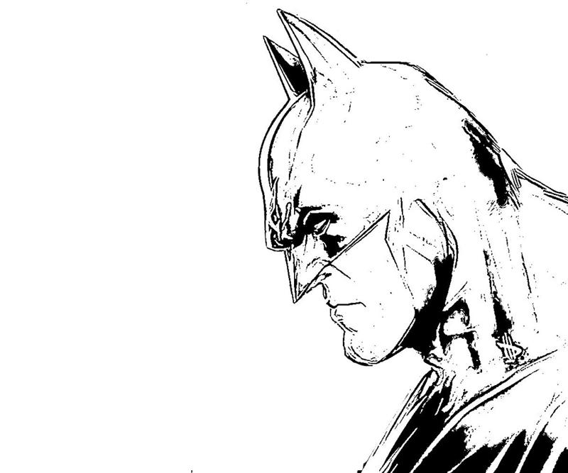 Dessin à colorier: Batman (Super-héros) #77146 - Coloriages à Imprimer Gratuits