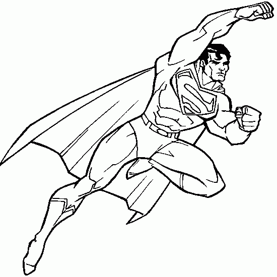 Dessin à colorier: Super Héros DC Comics (Super-héros) #80114 - Coloriages à Imprimer Gratuits