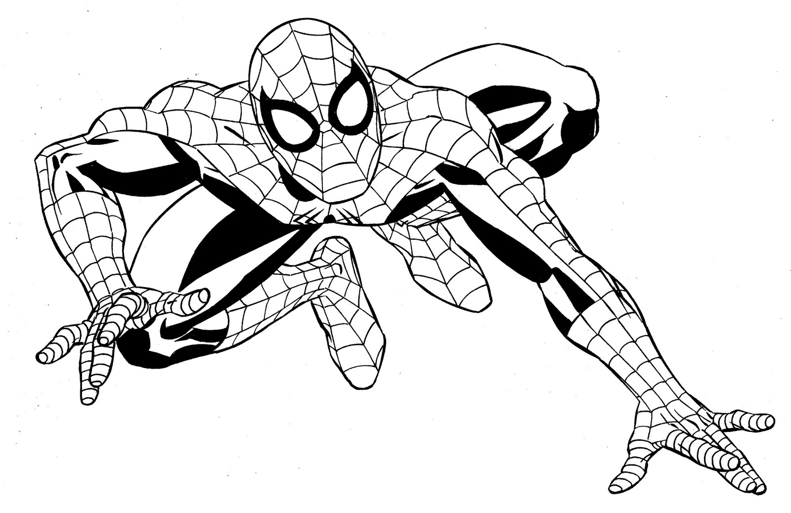 Dessin à colorier: Super Héros Marvel (Super-héros) #79589 - Coloriages à Imprimer Gratuits