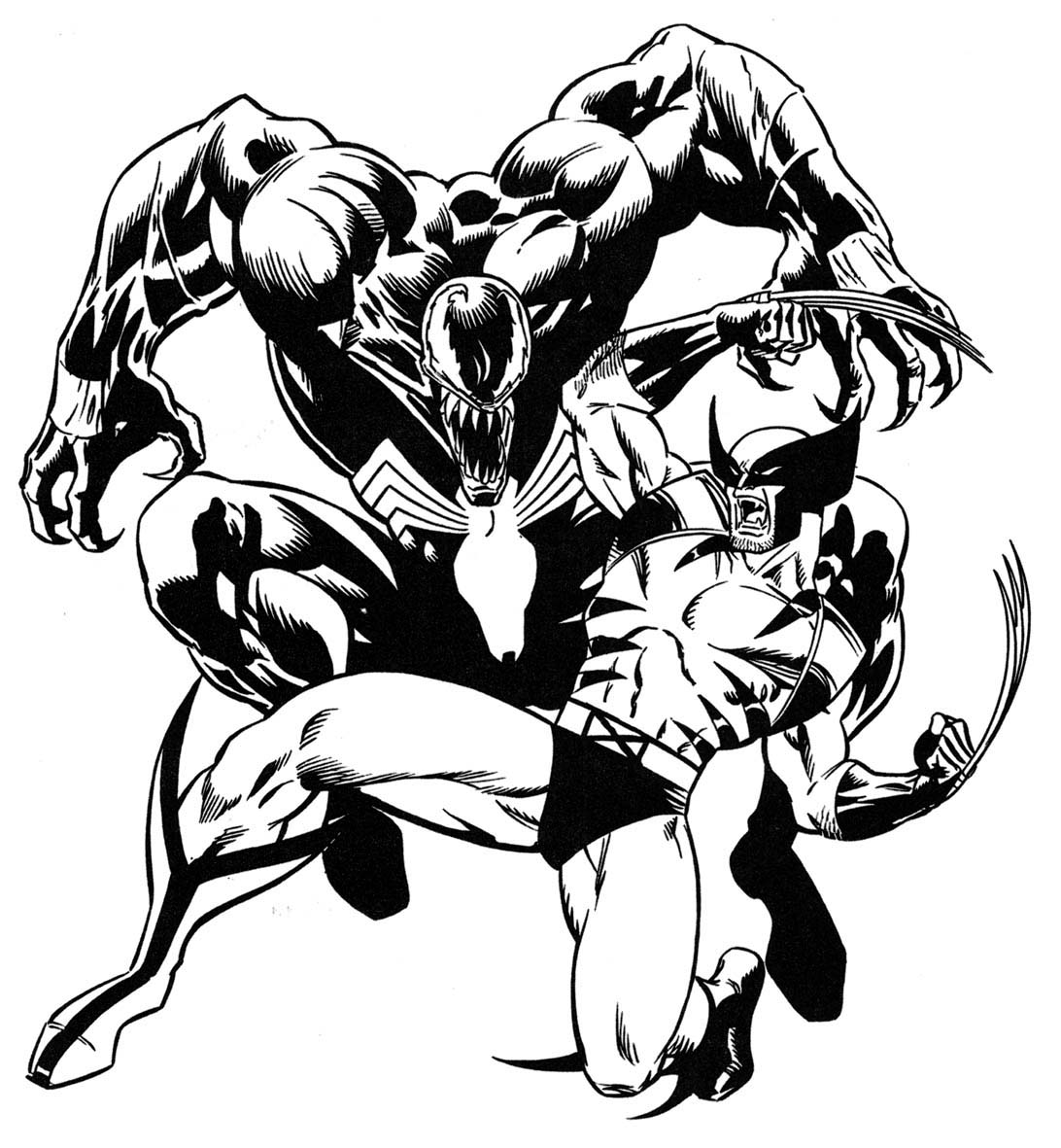 Dessin à colorier: Super Héros Marvel (Super-héros) #79656 - Coloriages à Imprimer Gratuits