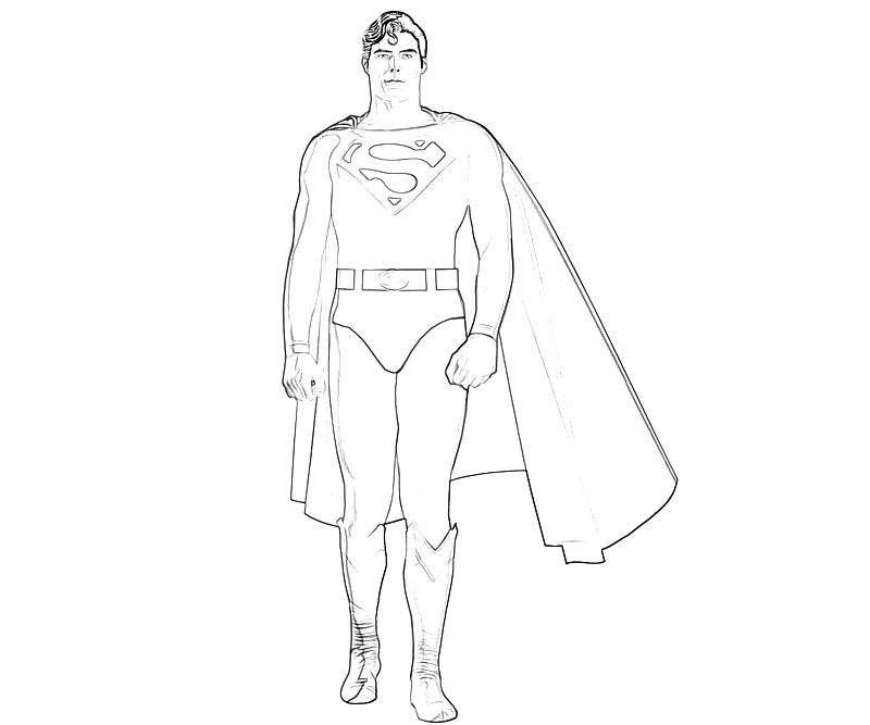 Dessin à colorier: Superman (Super-héros) #83837 - Coloriages à Imprimer Gratuits