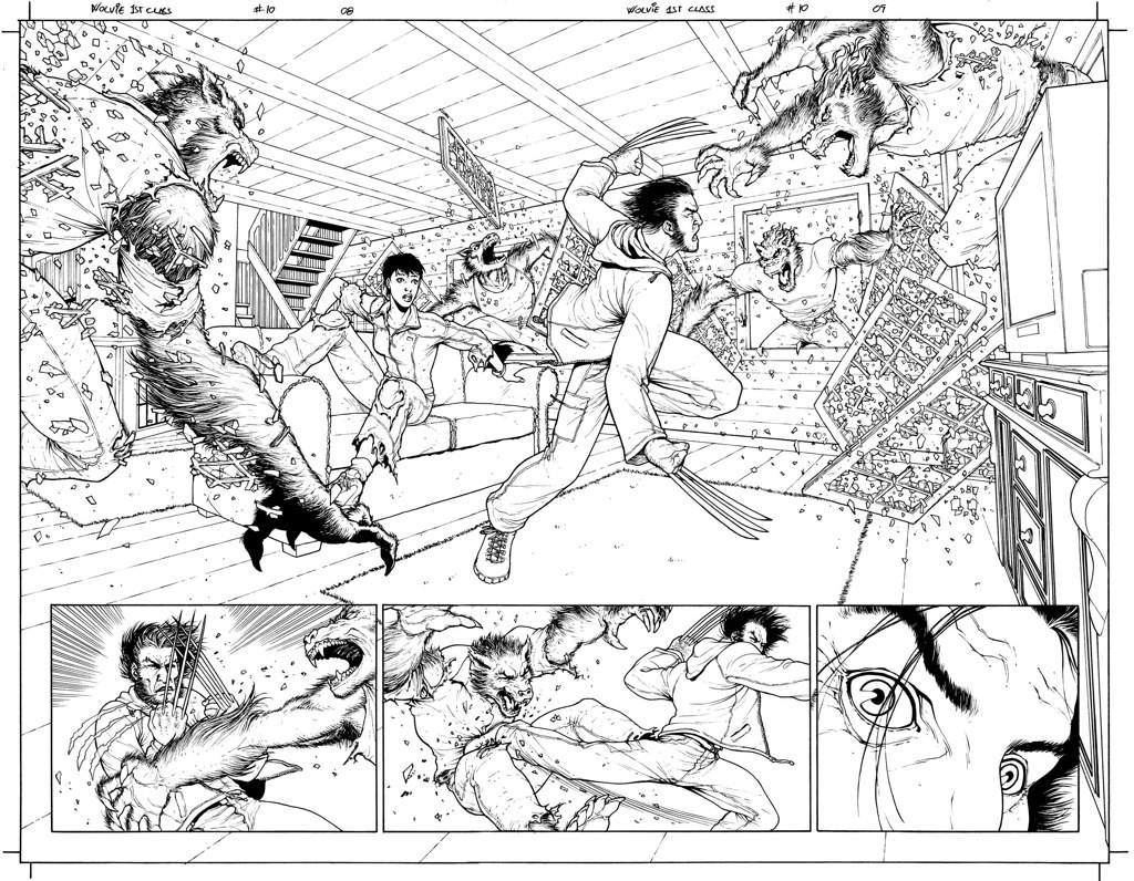 Dessin à colorier: Wolverine (Super-héros) #74915 - Coloriages à Imprimer Gratuits