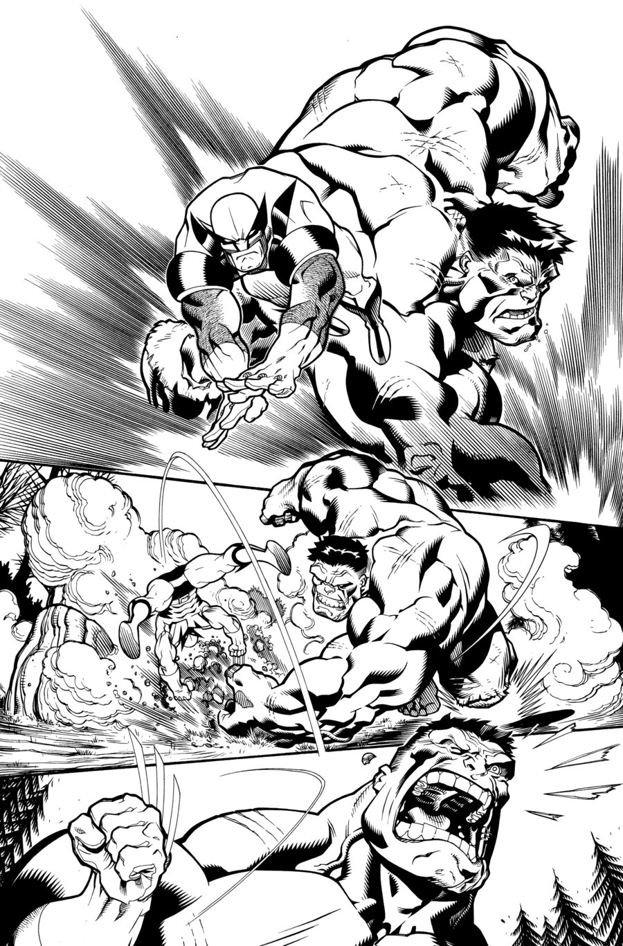 Dessin à colorier: Wolverine (Super-héros) #74916 - Coloriages à Imprimer Gratuits