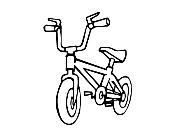 Dessin à colorier: Bicyclette / Vélo (Transport) #136965 - Coloriages à Imprimer Gratuits