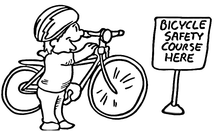 Dessin à colorier: Bicyclette / Vélo (Transport) #137008 - Coloriages à Imprimer Gratuits