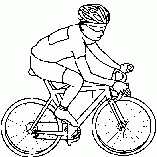 Dessin à colorier: Bicyclette / Vélo (Transport) #137038 - Coloriages à Imprimer Gratuits