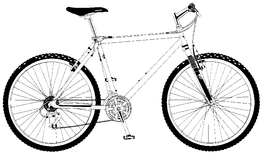 Dessin à colorier: Bicyclette / Vélo (Transport) #137108 - Coloriages à Imprimer Gratuits