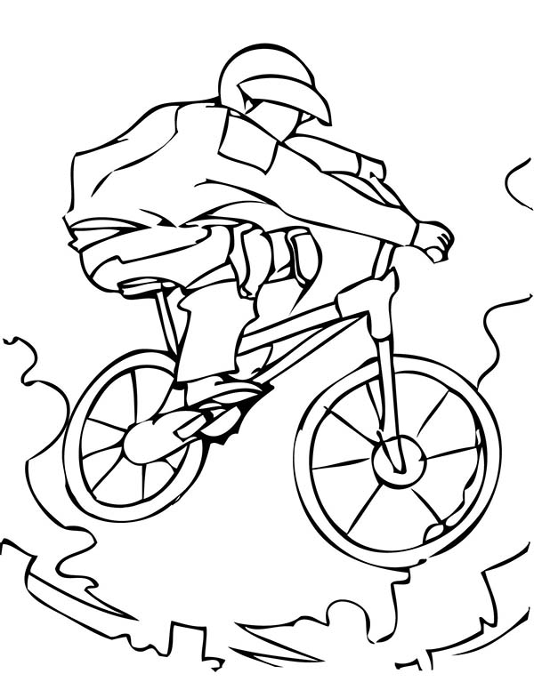 Dessin à colorier: Bicyclette / Vélo (Transport) #137167 - Coloriages à Imprimer Gratuits