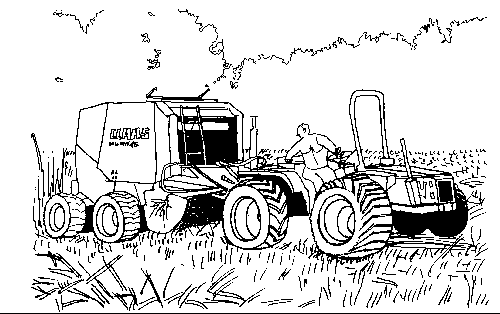 Dessin à colorier: Tracteur (Transport) #142024 - Coloriages à Imprimer Gratuits
