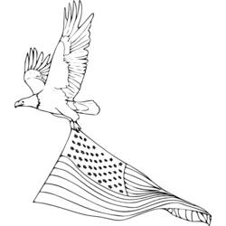 Dessin à colorier: Aigle (Animaux) #312 - Coloriages à Imprimer Gratuits
