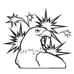 Dessin à colorier: Aigle (Animaux) #314 - Coloriages à Imprimer Gratuits