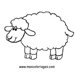 Dessin à colorier: Animaux de la ferme (Animaux) #21453 - Coloriages à Imprimer Gratuits
