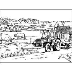 Dessin à colorier: Animaux de la ferme (Animaux) #21617 - Coloriages à Imprimer Gratuits