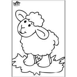 Dessin à colorier: Animaux de la ferme (Animaux) #21626 - Coloriages à Imprimer Gratuits