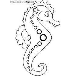 Dessin à colorier: Animaux marins (Animaux) #21995 - Coloriages à Imprimer Gratuits