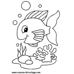 Dessin à colorier: Animaux marins (Animaux) #22003 - Coloriages à Imprimer Gratuits