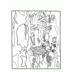 Dessin à colorier: Animaux marins (Animaux) #22024 - Coloriages à Imprimer Gratuits