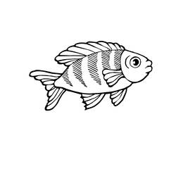 Dessin à colorier: Animaux marins (Animaux) #22029 - Coloriages à Imprimer Gratuits