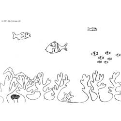 Dessin à colorier: Animaux marins (Animaux) #22119 - Coloriages à Imprimer Gratuits