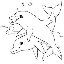 Dessin à colorier: Animaux marins (Animaux) #22136 - Coloriages à Imprimer Gratuits