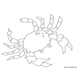 Dessin à colorier: Animaux marins (Animaux) #22253 - Coloriages à Imprimer Gratuits