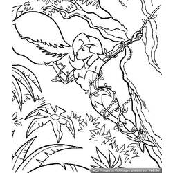 Dessin à colorier: Animaux sauvages / de la jungle (Animaux) #21110 - Coloriages à Imprimer Gratuits