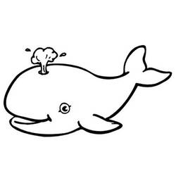 Dessin à colorier: Baleine (Animaux) #864 - Coloriages à Imprimer Gratuits