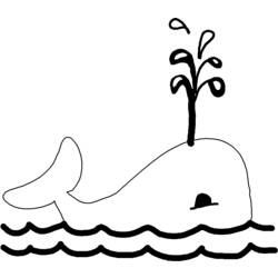 Dessin à colorier: Baleine (Animaux) #868 - Coloriages à Imprimer Gratuits
