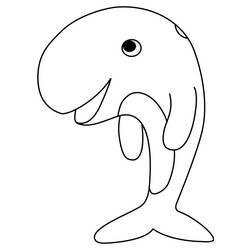 Dessin à colorier: Baleine (Animaux) #885 - Coloriages à Imprimer Gratuits