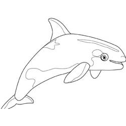 Dessin à colorier: Baleine (Animaux) #888 - Coloriages à Imprimer Gratuits