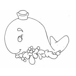 Dessin à colorier: Baleine (Animaux) #910 - Coloriages à Imprimer Gratuits