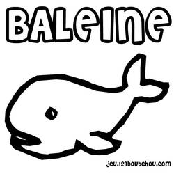 Dessin à colorier: Baleine (Animaux) #917 - Coloriages à Imprimer Gratuits