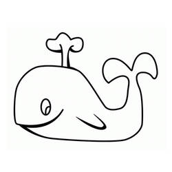 Dessin à colorier: Baleine (Animaux) #947 - Coloriages à Imprimer Gratuits