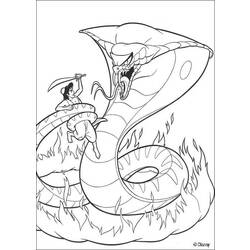 Dessin à colorier: Cobra (Animaux) #3229 - Coloriages à Imprimer Gratuits