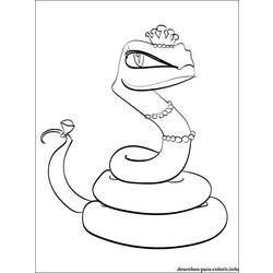 Dessin à colorier: Cobra (Animaux) #3266 - Coloriages à Imprimer Gratuits