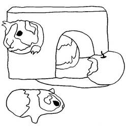 Dessin à colorier: Cochon dinde (Animaux) #18487 - Coloriages à Imprimer Gratuits