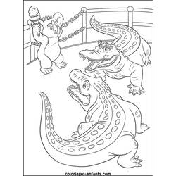 Dessin à colorier: Crocodile (Animaux) #4801 - Coloriages à Imprimer Gratuits
