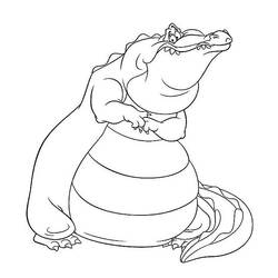 Dessin à colorier: Crocodile (Animaux) #4915 - Coloriages à Imprimer Gratuits