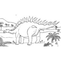 Dessin à colorier: Dinosaure (Animaux) #5647 - Coloriages à Imprimer Gratuits